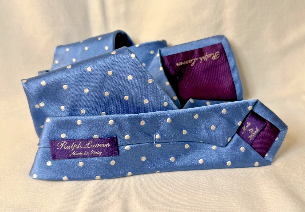 Ralph Lauren Purple Label Blue Ties for Men for sale | eBay