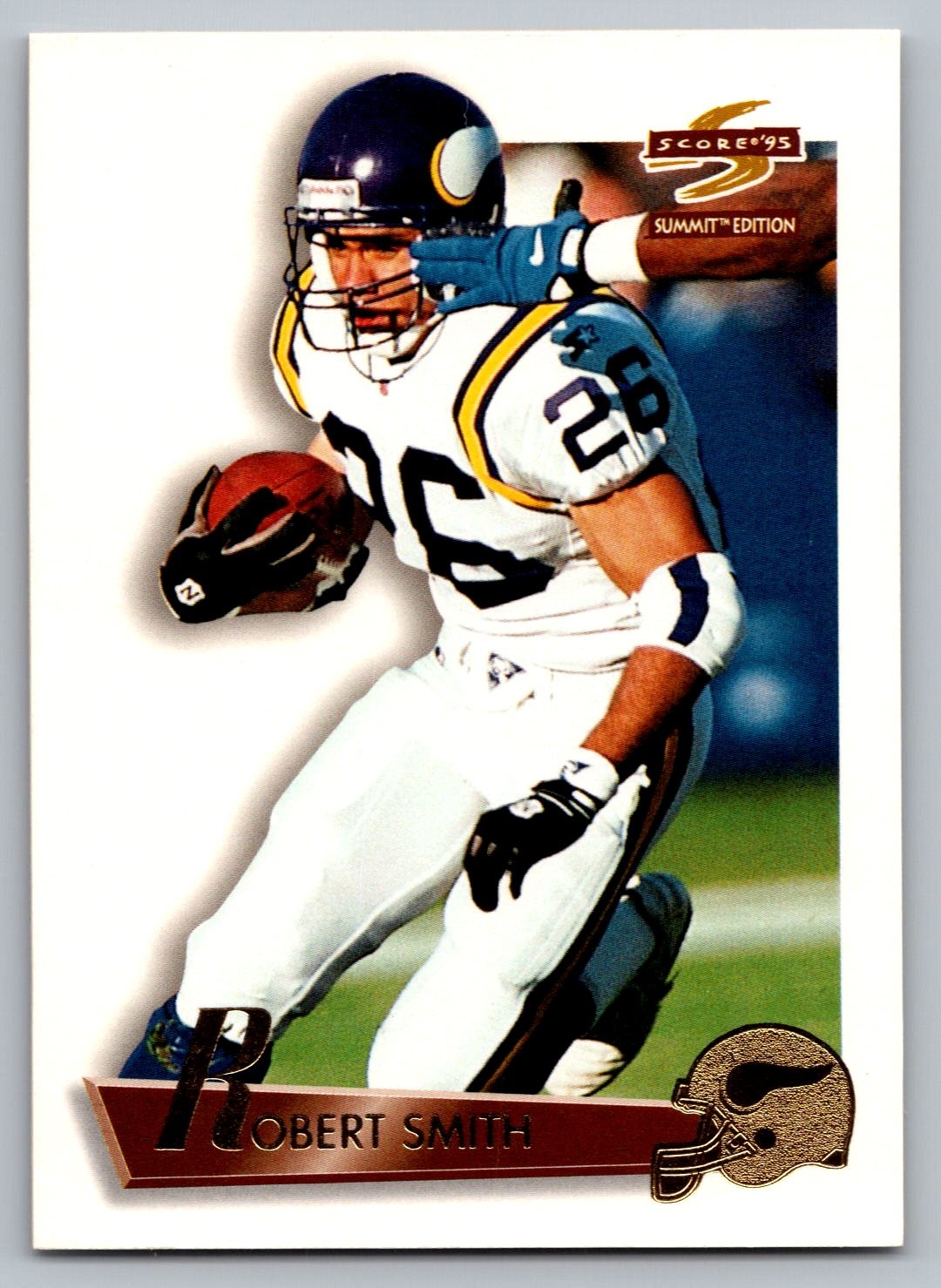 1995 Summit #130 Robert Smith Minnesota Vikings Free S&H