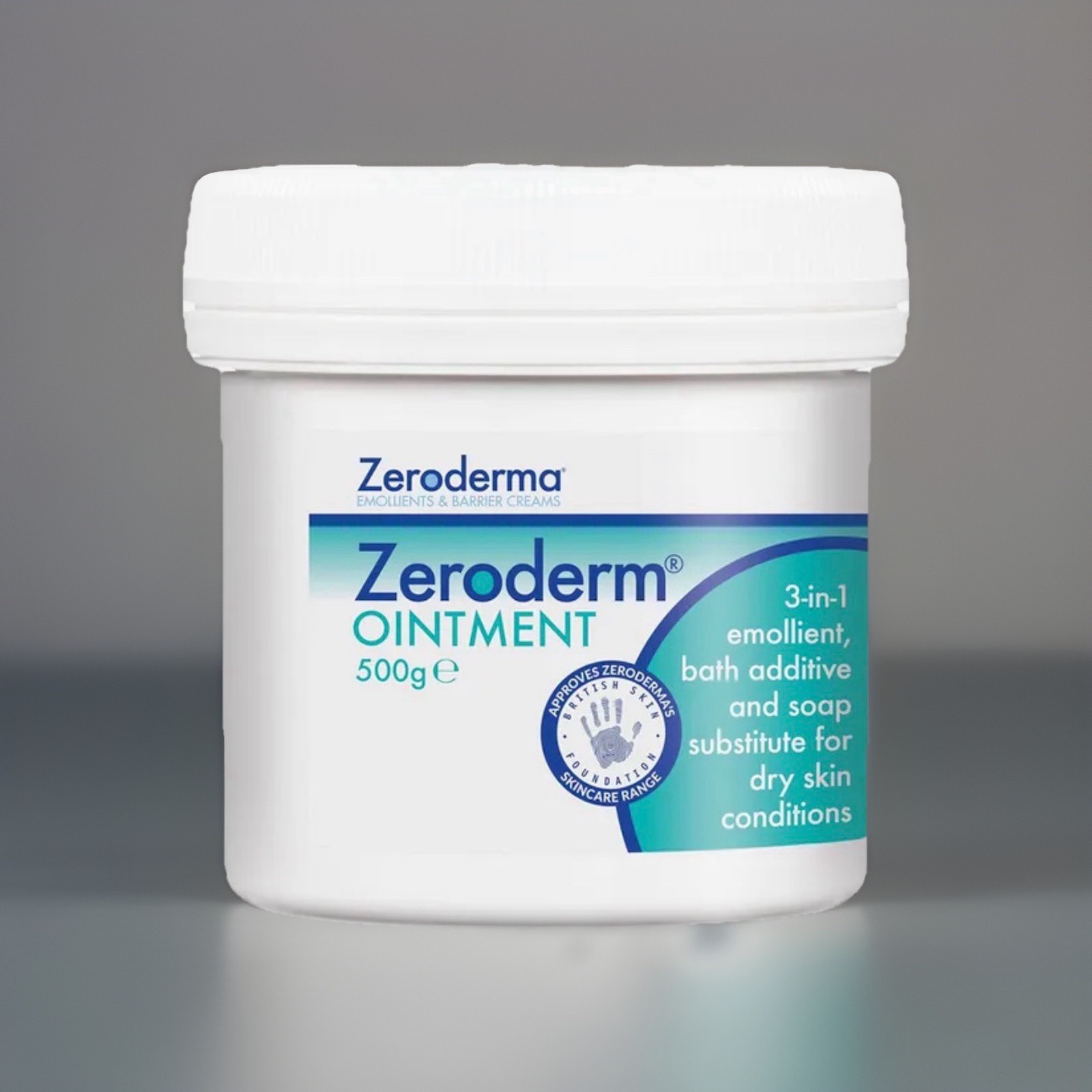 Zeroderm 3in1 Rich Emollient Ointment and Bath Additive Large 500g Tub - Image 13