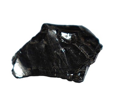 Natural Black Jet Crystal 1800s Ore Knob Copper Mine North Carolina 3.2 CT