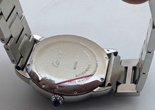 Cartier Ronde Solo XL 3802 42mm Blue Dial Stainless Steel Automatic Date Watch 14