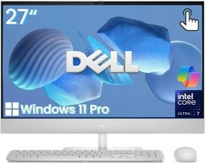 Dell 27 All-in-One TouchDesktop PC Intel Ultra 7-355 Upto 64GB DDR5 RAM 4TB W11