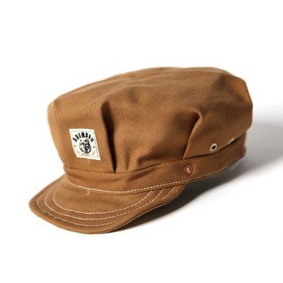 Bronson Retro Railroad Engineer Hats Painter Mütze Rugged Train Conductor Cap