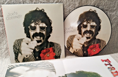 Frank ZAPPA 33T LP Joe's Corsage LTD Picture Disc mit Tasche und Poster NM