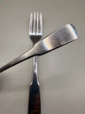 Set of 2 International Silver Deluxe LIBERTY Stainless Satin SALAD FORKS, 6 5/8”