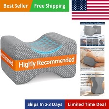 Leg Pillow, Knee Pillow for Side Sleepers, Leg Pillows for Sleeping, Knee Cushio