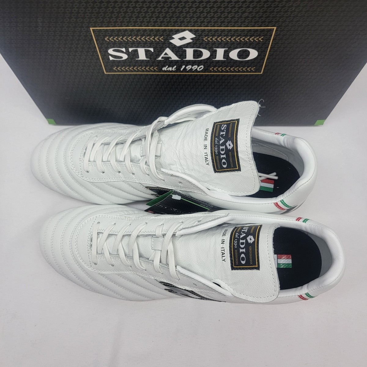Lotto Stadio OG II FG Soccer Cleats Men Size 11 #215017-8KQ White