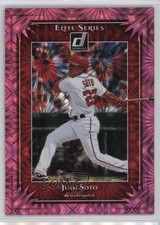 2019 Panini Donruss Elite Series Pink Firework Juan Soto #ES5 1hw4