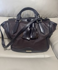 Authentic Burberry GRAINY LEATHER BROGUE LARG...