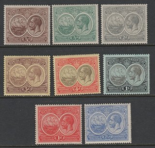 Bermuda 1920 1921 KGV Sc 55 68 MH/LH F/VF CV $103.50