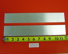 2 Pieces 1/4" X 2-1/2" ALUMINUM 6061 T6511 FLAT BAR 12" long Extruded Mill Stock