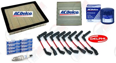 ACDELCO DELPHI Tune Up Kit 07-08 for Chevrolet Silverado GMC Sierra 4.8L 5.3L