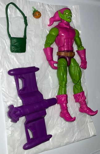 Marvel Legends GREEN GOBLIN 6" Figure & Glider VHS 90s Spiderman Animated Pulse - Picture 5 of 14