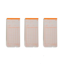 Stempelkarten Stechkarten 186 mm * 117 mm 250 Stück Wöchentliche Karte DHL NEU