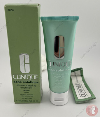 Clinique Acne Anti-Blemish Solutions All-Over Clearing Treatment Oil-Free 1.7oz