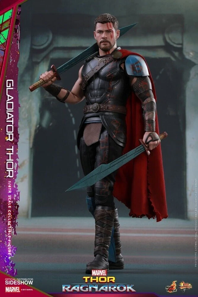 Hot Toys – Mms445 – Thor: Ragnarok – 1/6th Scale Gladiator Thor (Deluxe Version) - Image 3 of 4