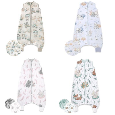 Baby Schlafsack mit Fen 2.5 TOG rmellos Ganzjahres 80-98 cm 100%  Baumwolle | eBay.de