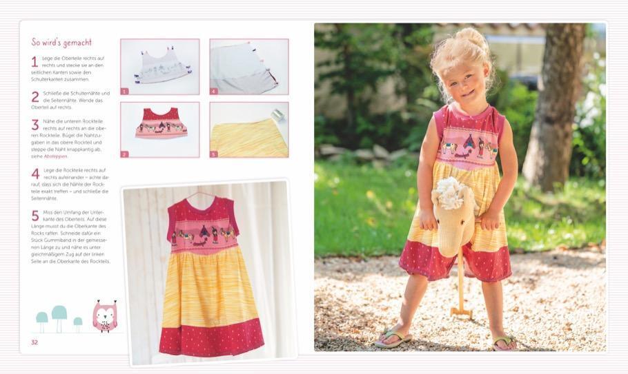 Thumbnail - Sonja Hahn-schmück | Farbenfrohe Jersey-outfits Für Kinder | Buch |