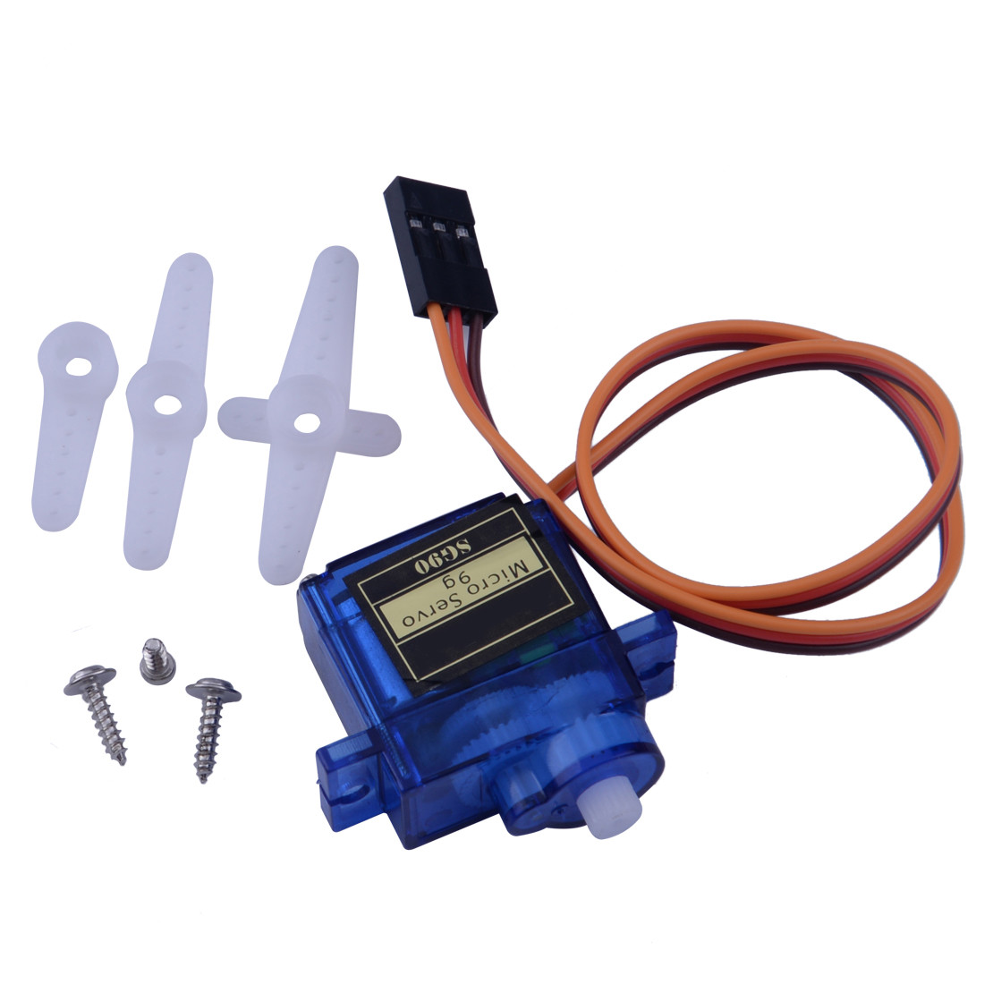 Binghe Kit 6 Micro Servomoteurs 9G – Moteurs Mini Pour RC Avion/Hélico/Voiture/Robot, Compatible Arduino, 1.8kg-cm
