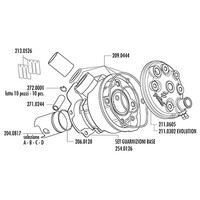 Zylinderkopf Polini Evolution 40,2Mm FüR Minarelli AM6