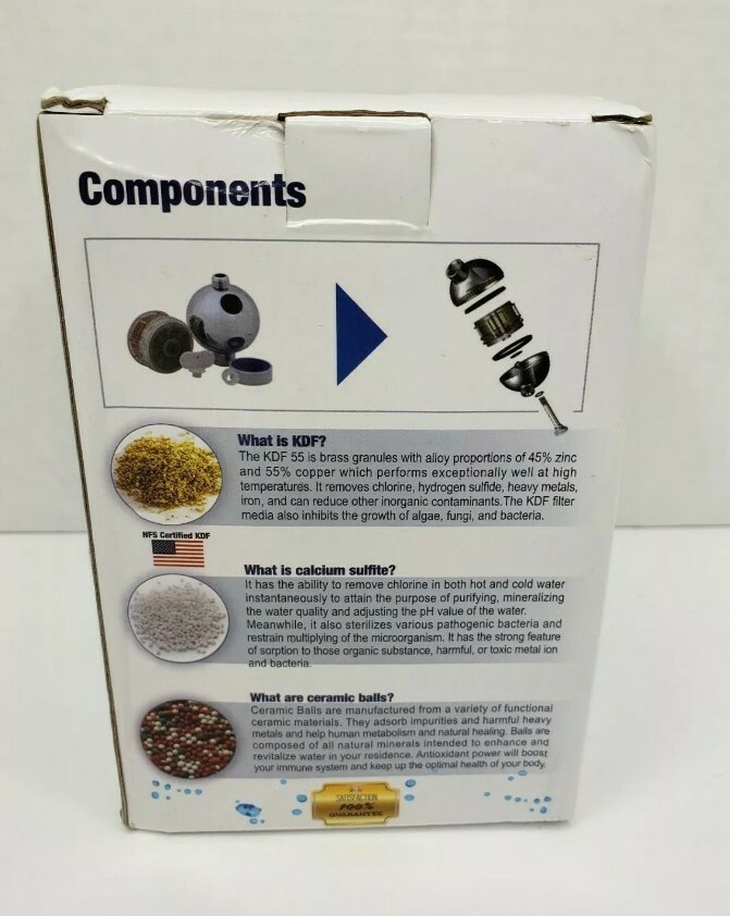 NEW MODEL PEARL Limia's CARE High output uniserval SHOWER FILTER eBay