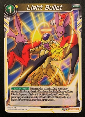 Light Bullet BT9-068 C - Yellow - Dragonball Super TCG