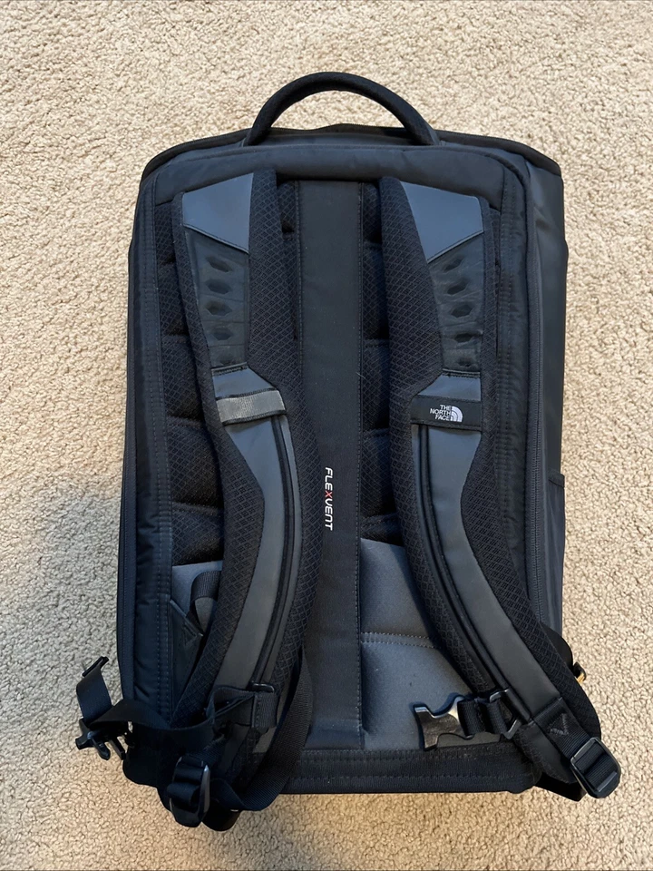 North Face рюкзак KABAN транзита Flexvent (черный/золотой) упаковка сумка с подкладкой РЕДКАЯ - Изображение 2 из 4