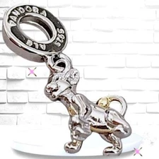 PANDORA limited  100th Anniversary Simba 2 Tone Charm