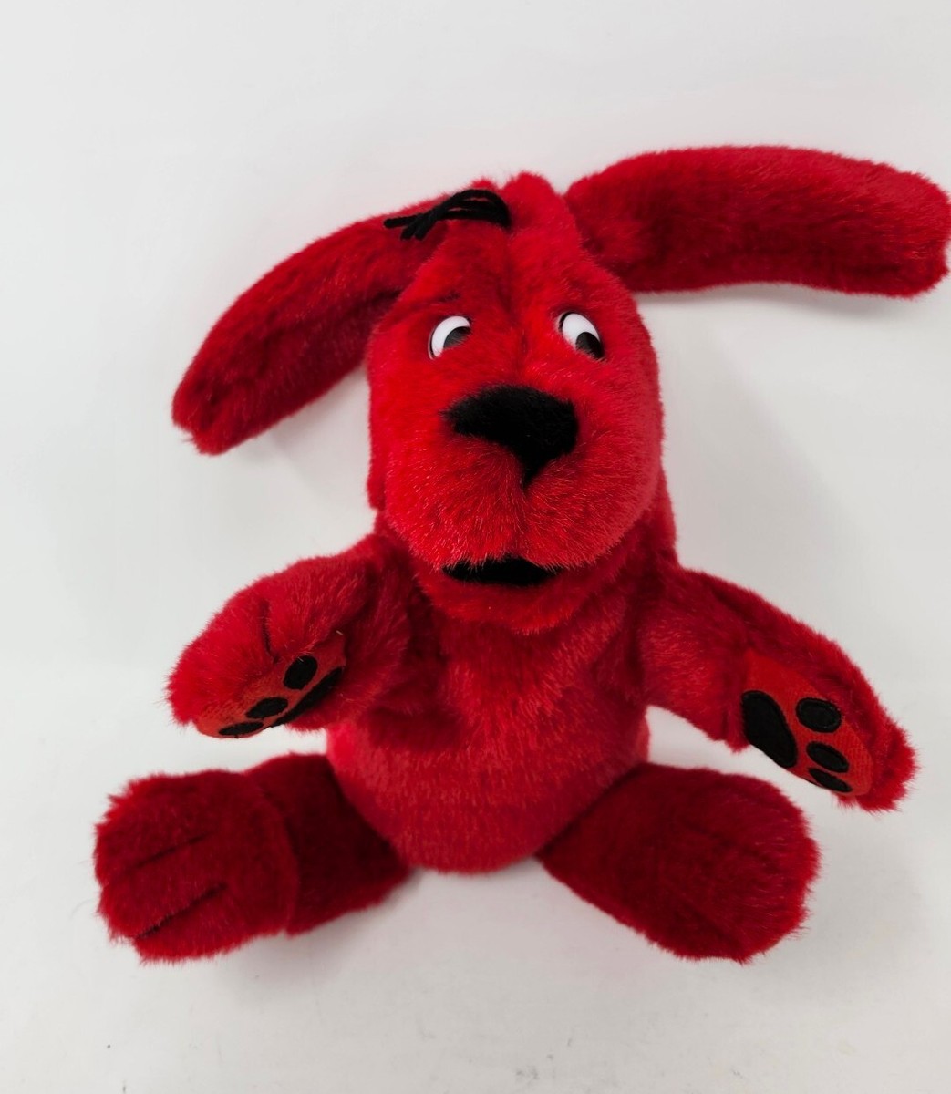 Vintage 1997 Clifford The Big Red Dog Plush Hand Puppet Scholastic