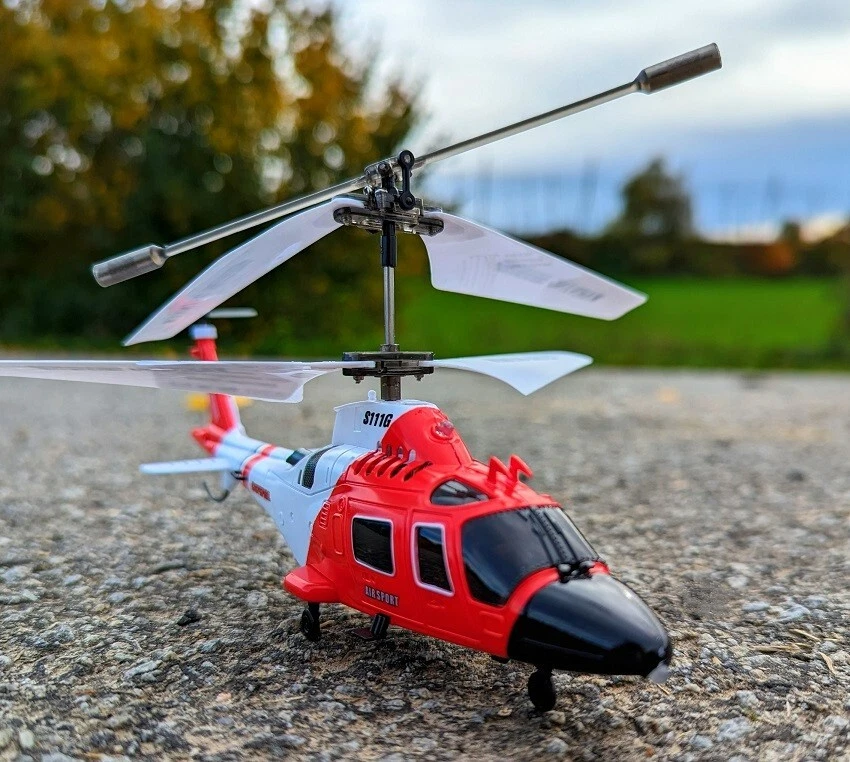 2 St. x DEFEKTER RC Helikopter Küstenwache AUGUSTA ferngesteuerter Hubschrauber - Bild 3 von 4