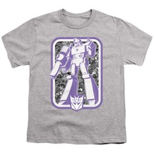 Transformers Kids T-Shirt Megatron Stance Heather