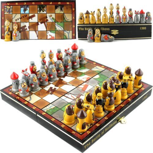 King Arthur Chess Set 36-41 Cm / 14-16 Historical Ancient 