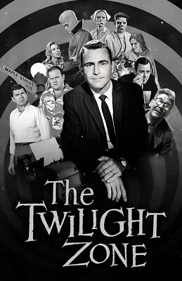 BB4487 The Twilight Zone Show By Rod Serling 1959 Cast Movie Poster 11x17
