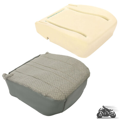 Driver Side Bottom Seat Cover & Cushion For 2003-2018 Chevy Express & GMC Savana Vans