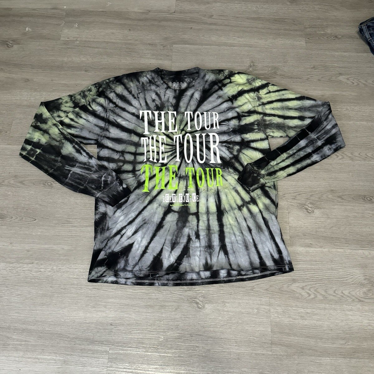 tie dye beetlejuice shirt