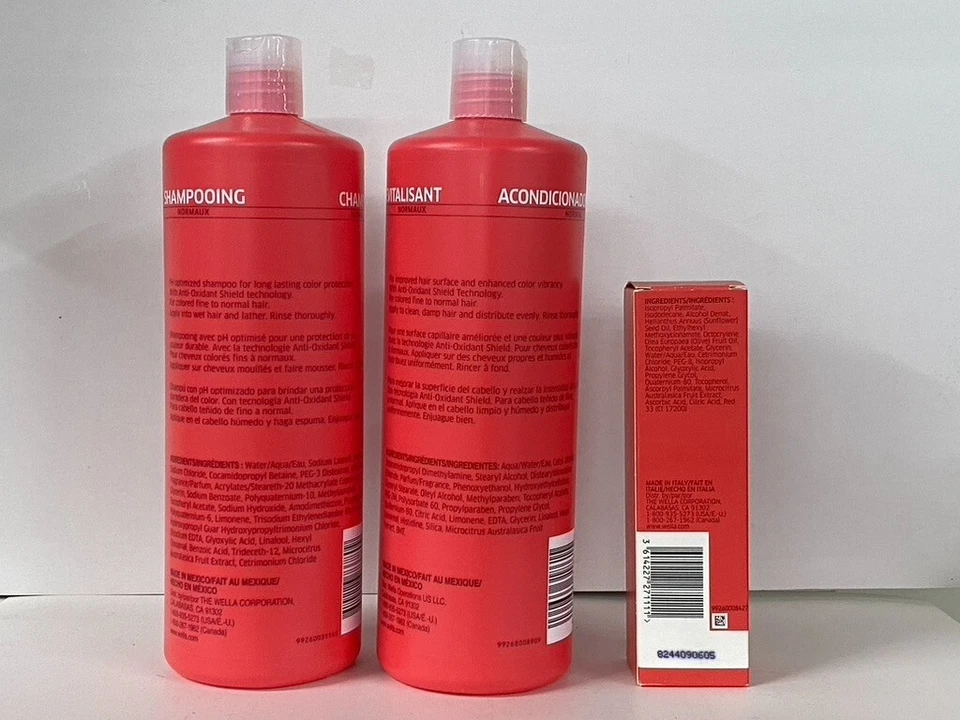 Wella Invigo Brilliance Shampoo & Conditioner Fine/Normal 33.8oz +Booster / Set - Image 3 of 4