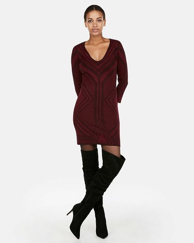 NEW EXPRESS CABERNET FITTED JACQUARD 