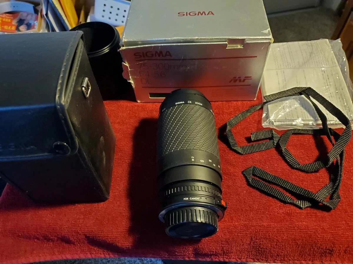 Sigma Dl Zoom 75 300mm for sale - eBay