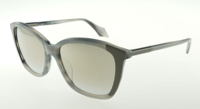 MILA ZB Black & Gray / Gray Gradient Sunglasses MZ 014 S07 57mm