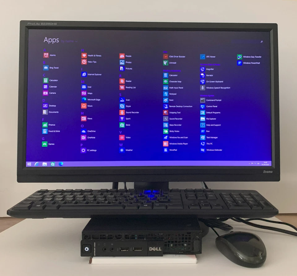 Dell OptiPlex 3020 Micro , Core i3 4th Gen, 8GB RAM, 500GB HDD, Win 8.1+Monitor - Image 3 of 4