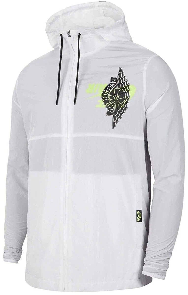 White clearance jordan windbreaker