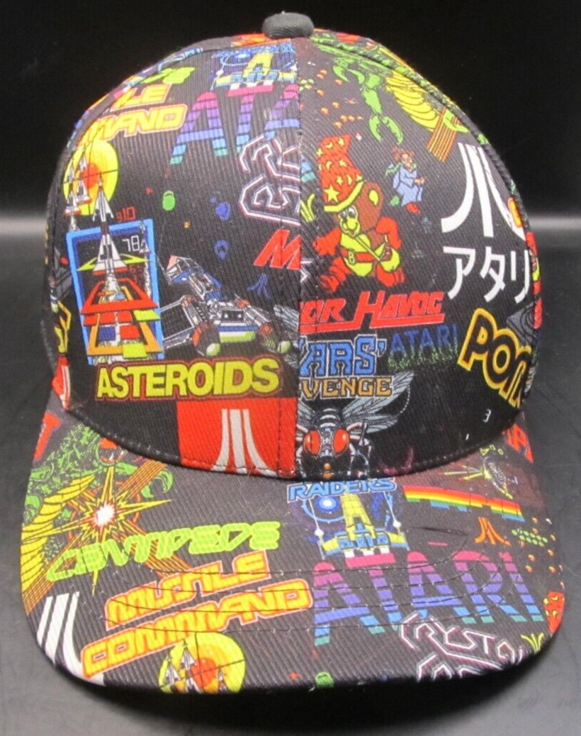 Atari Baseball Hat Cap Snapback Adjustable Retro … - image 3