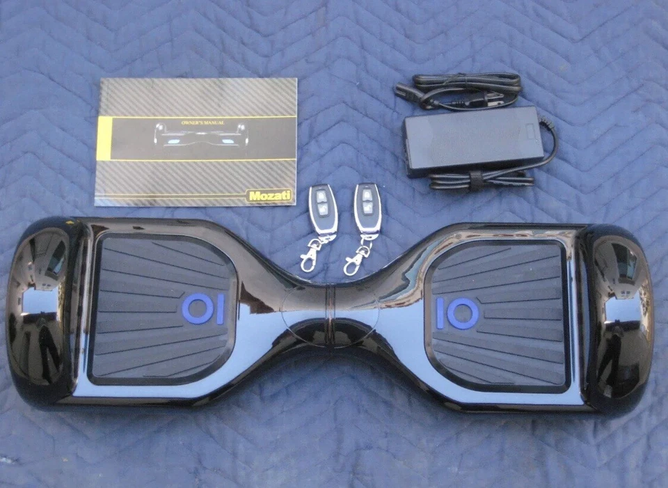 SCOOTER ELÉTRICO AUTOEQUILÍBRIO. Hover board IO HAWK. NUNCA USADO Certificado UL 2272 - Imagem 2 de 4