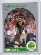1990 NBA Hoops Nate McMillan Card #282