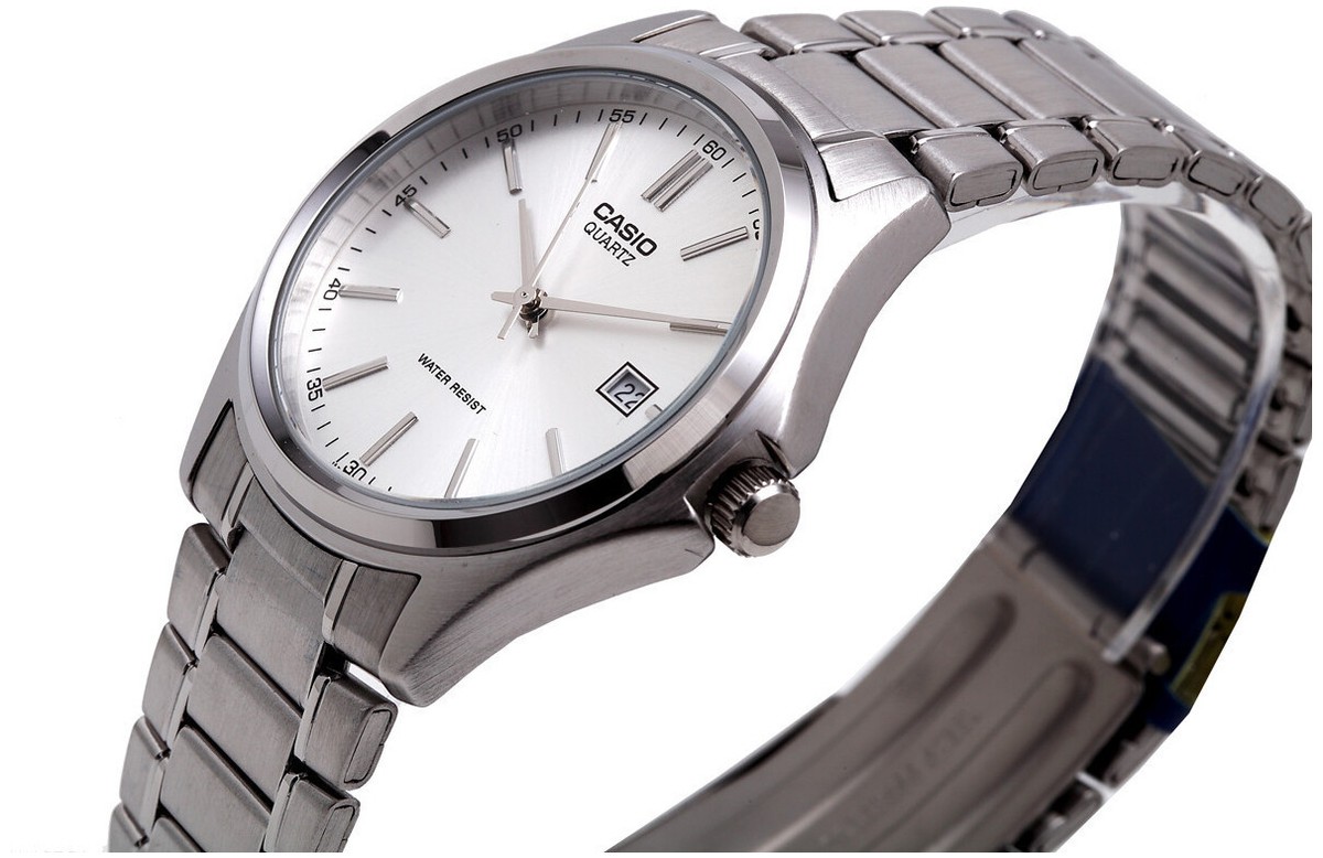 Casio MTP-1183A-7A Analog Mens Watch Silver Stainless Steel