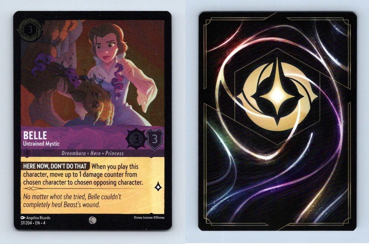 Belle #37/204 Lorcana Ursula's Return 2024 Disney Common
