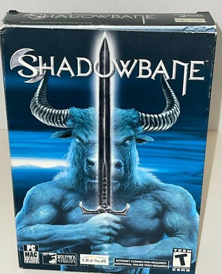 2003 Shadowbane Shadow Bain PC Game RARE Sealed Medium Box NEW