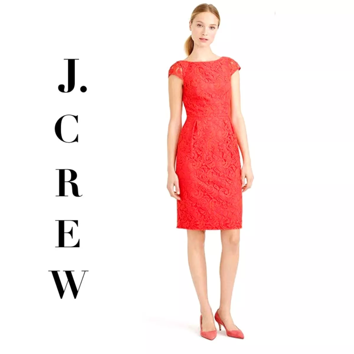 Jcpenney coral dress 2025