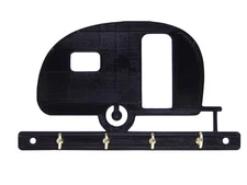 RV Camper Motorhome Key Rack Hook Hanger Holder for Travel Trailer Key Storage