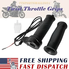 12/24/36/48V Universal Twist Throttle Grip For Dirt Bike E-Bike 7/8" Handlebar